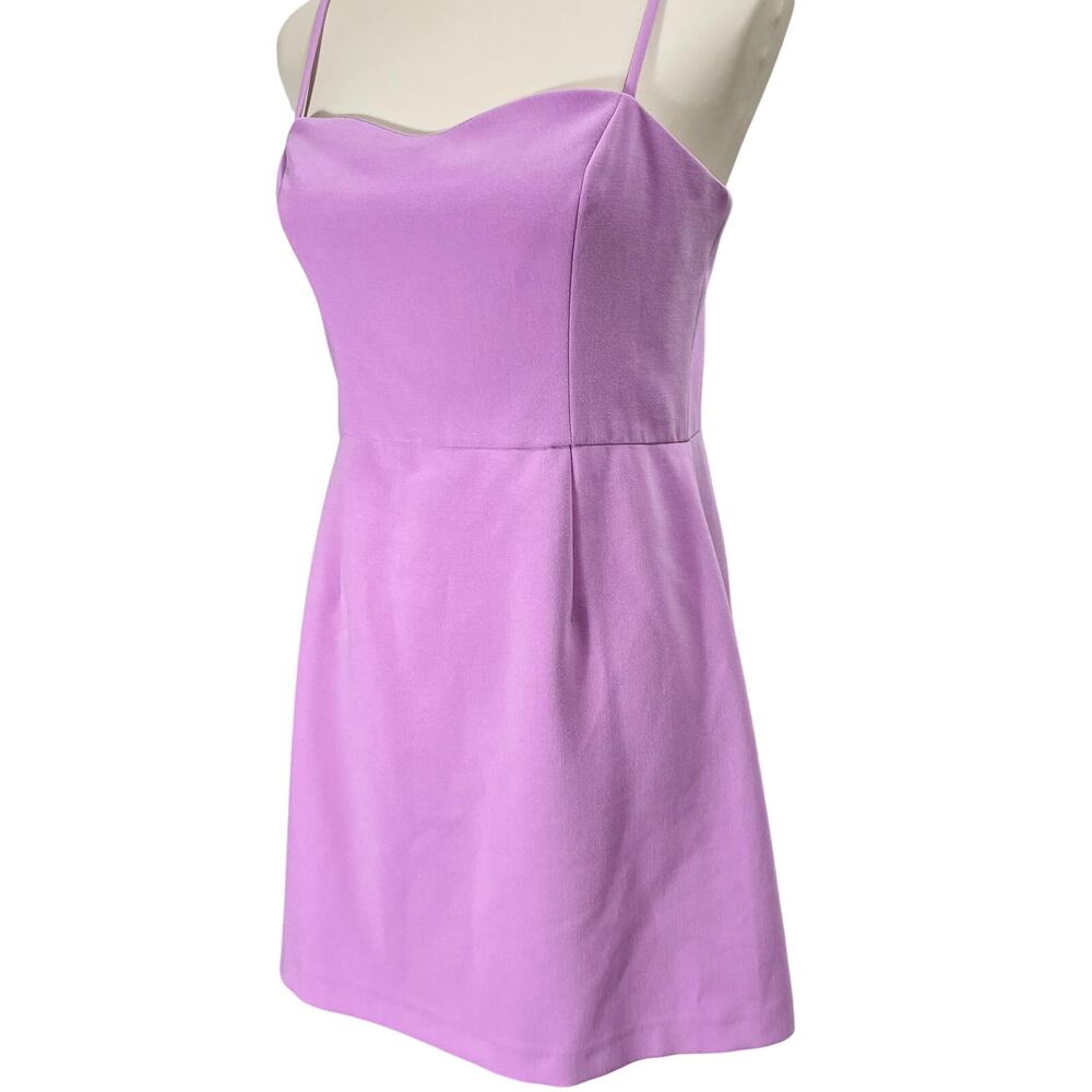 French Connection Mini Dress Women's Size 8 Magenta Pink Spaghetti Strap Party